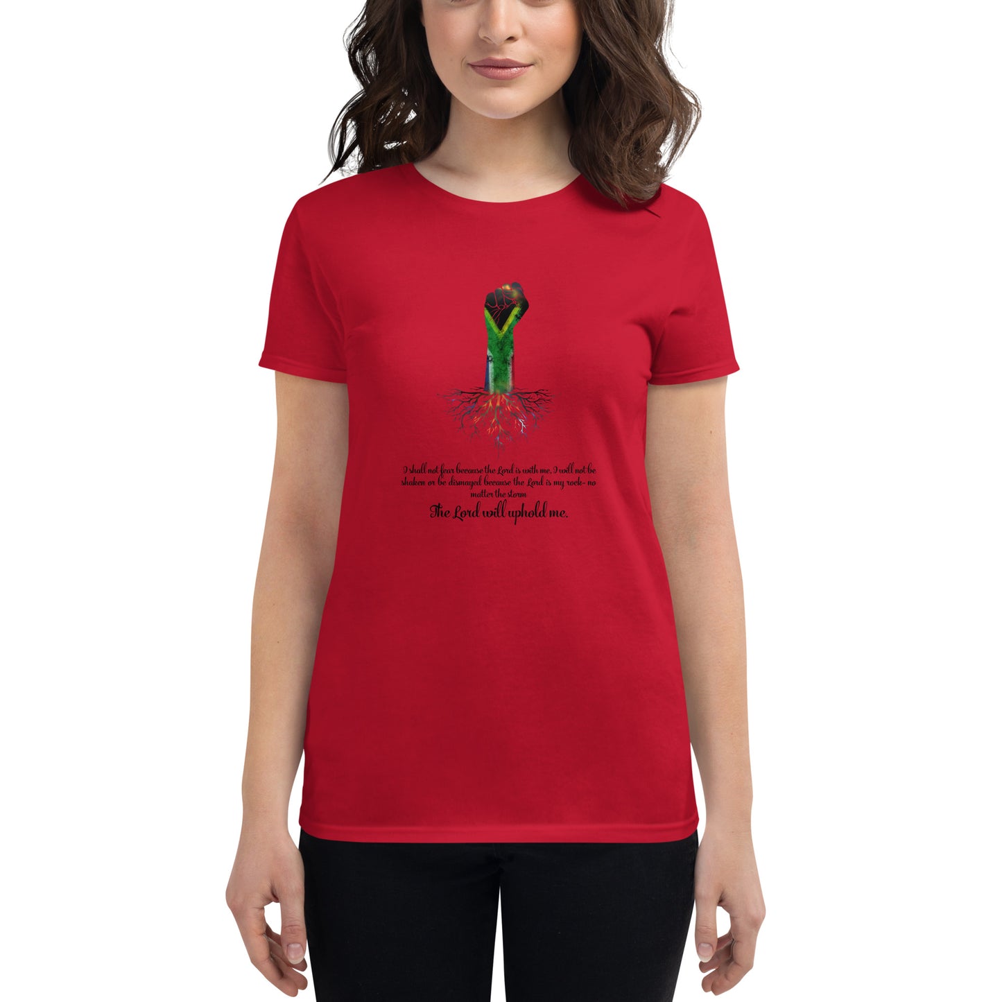 The Lord Will Uphold Me Women's t-shirt