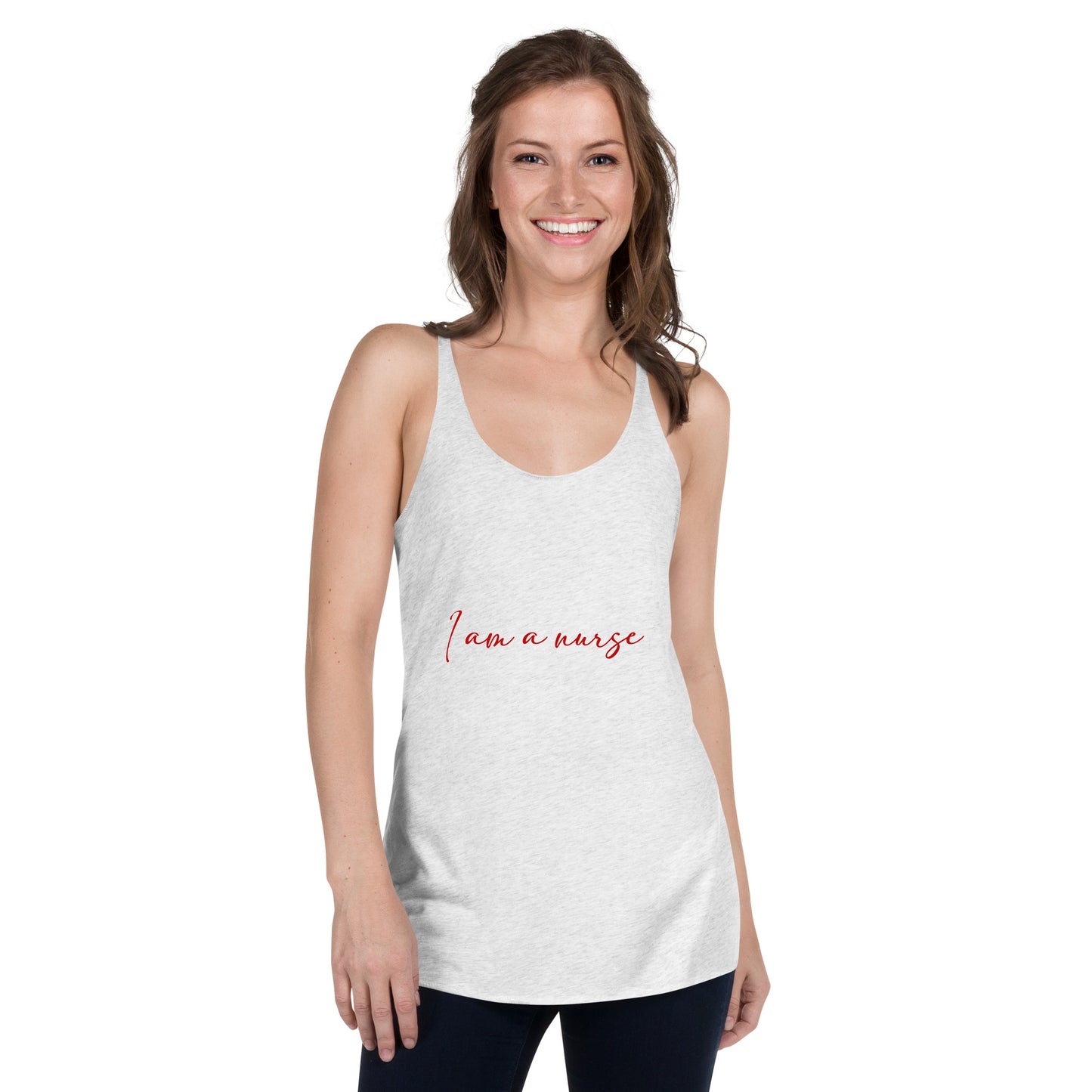 I Am A Nurse Women's Racerback Tank