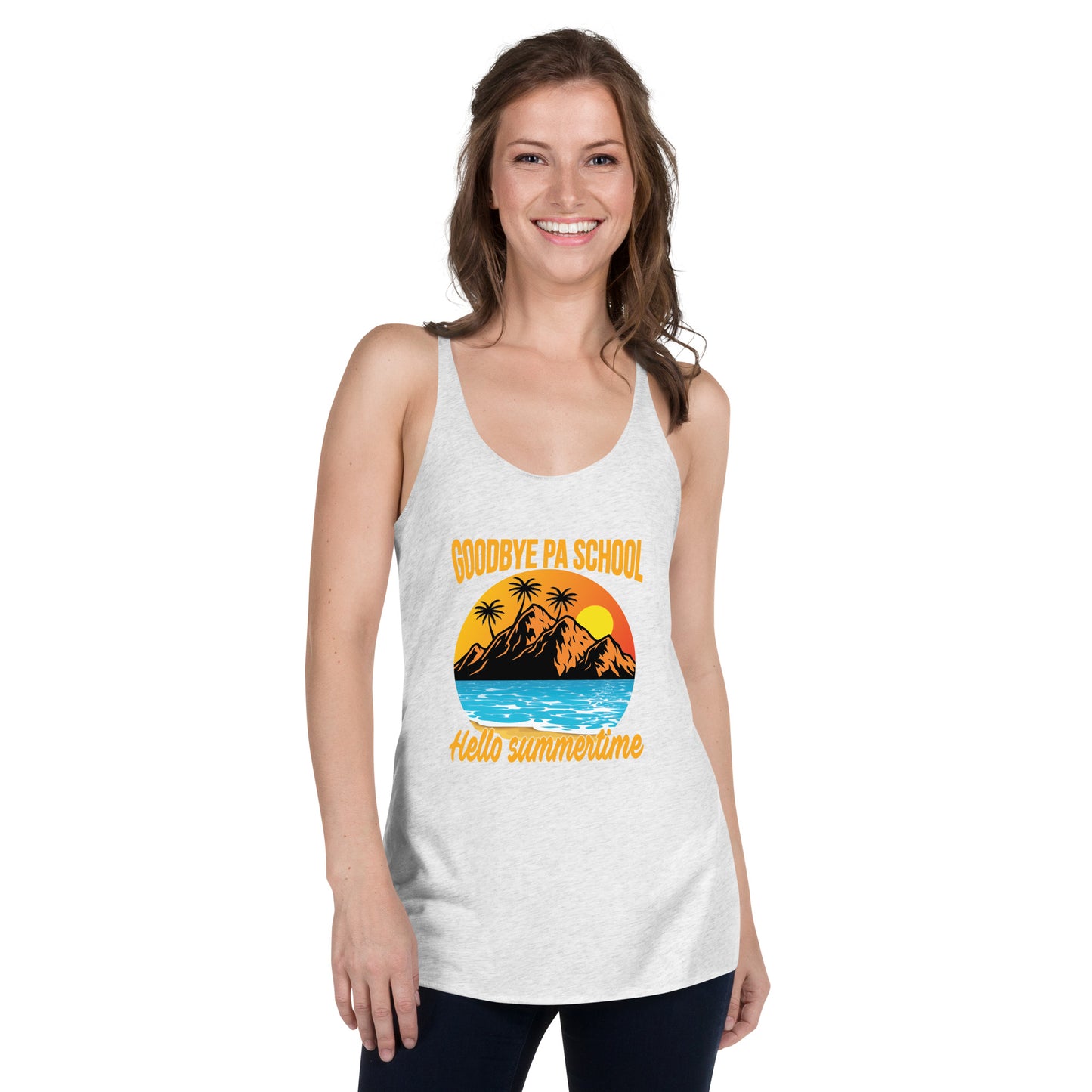 Goodbye PA School Women's Racerback Tank