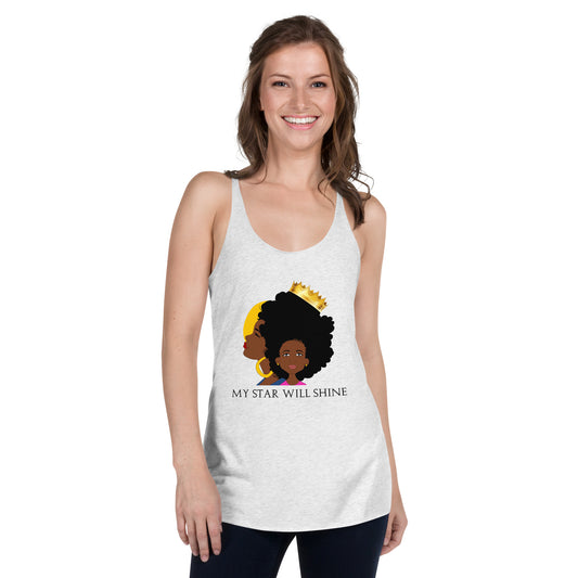 My Star Will Shine Women's Racerback Tank