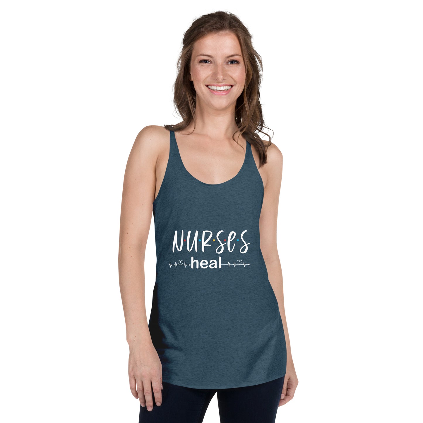 Nurses Heal Women's Racerback Tank