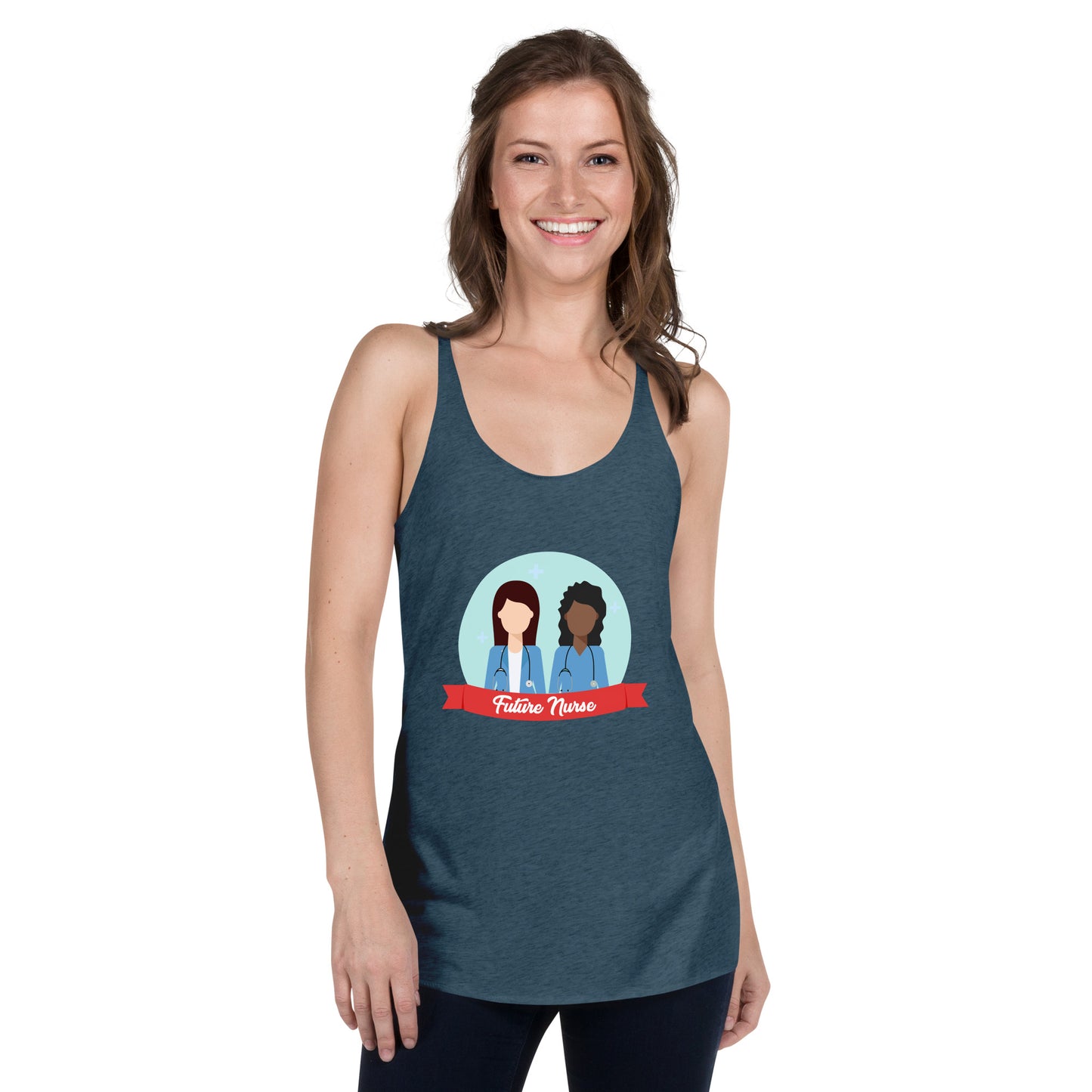 Future Nurse and not Future wife Women's Racerback Tank