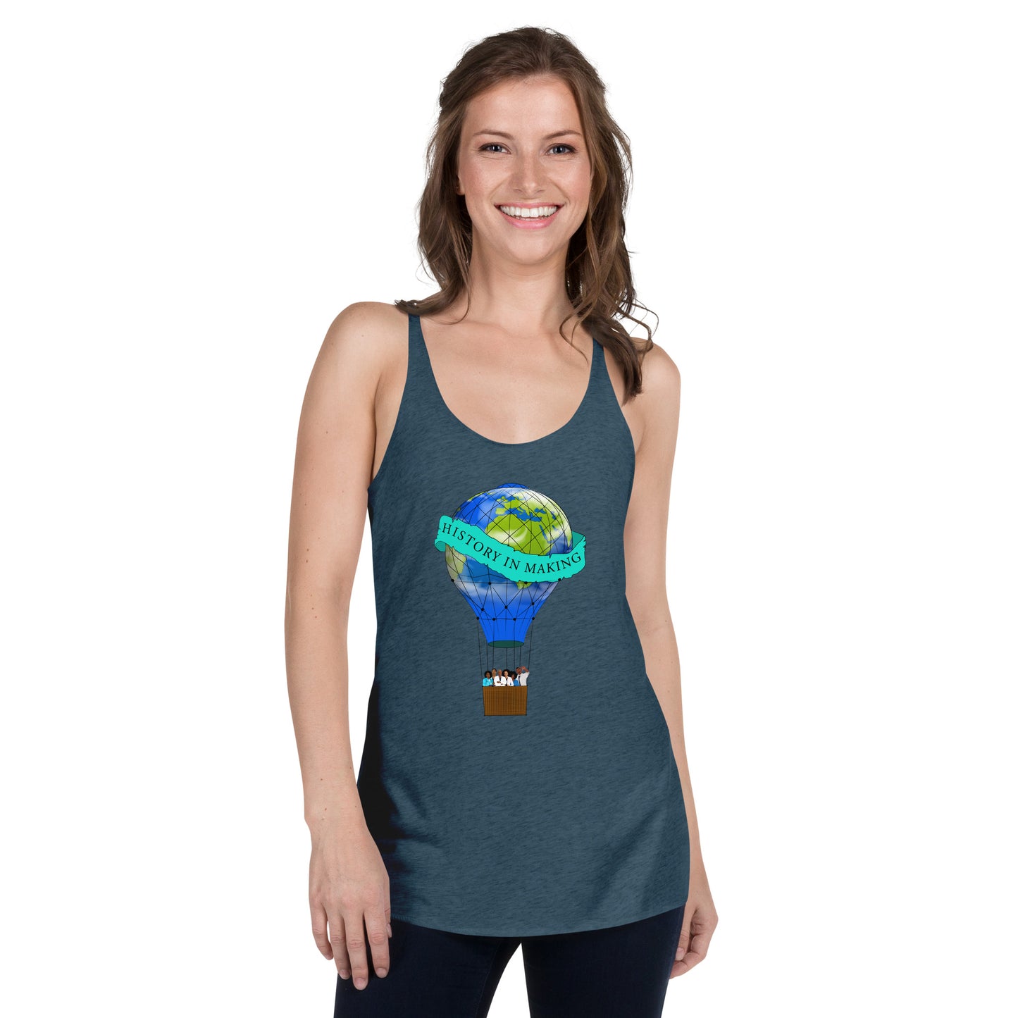 History In Making Women's Racerback Tank