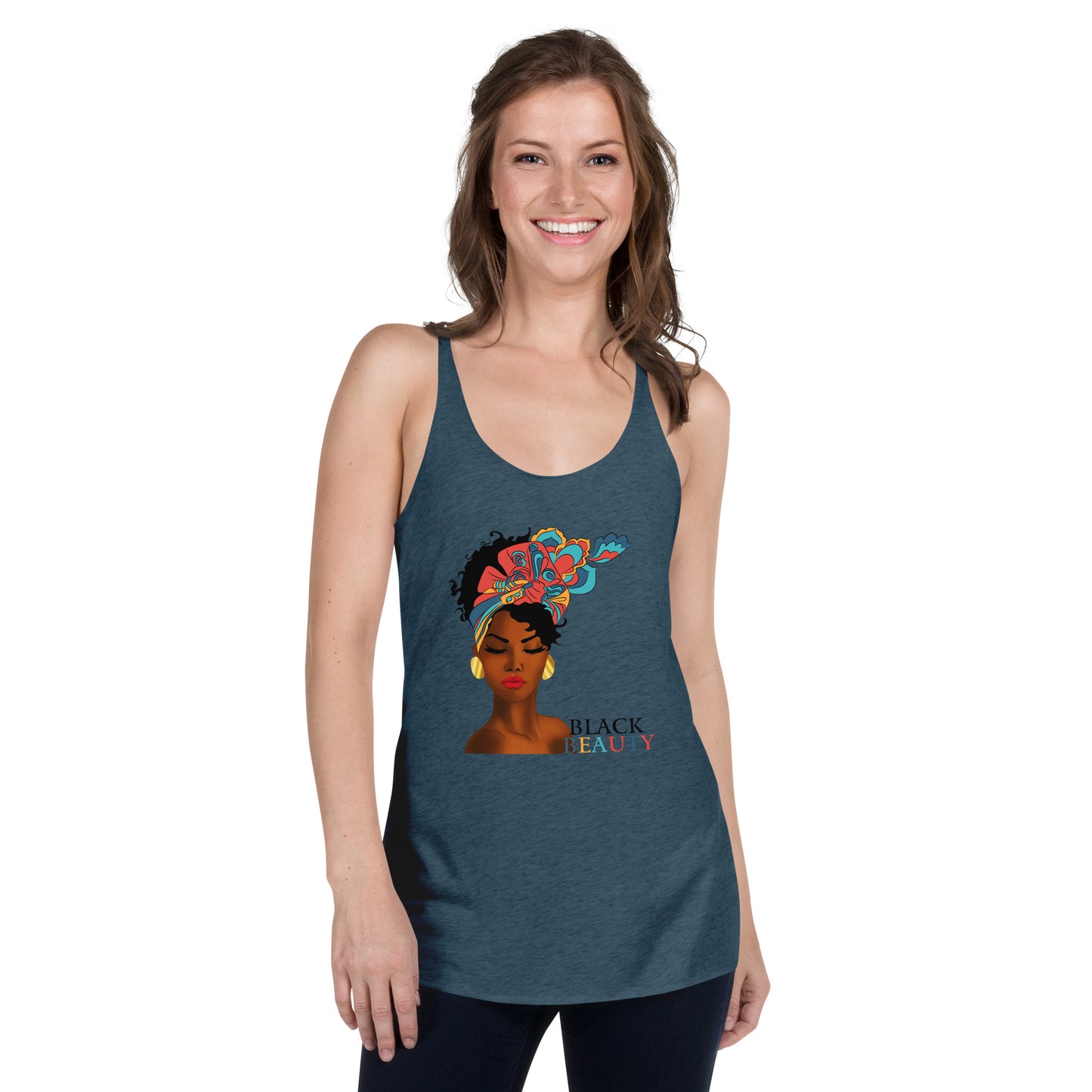 Black Beauty Women's Racerback Tank