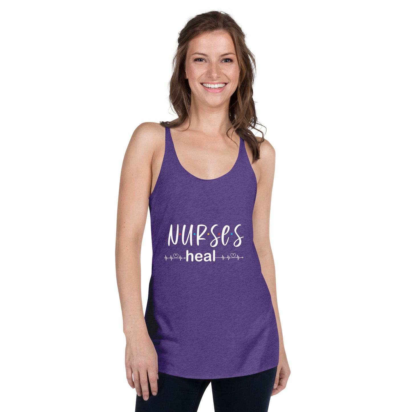 Nurses Heal Women's Racerback Tank