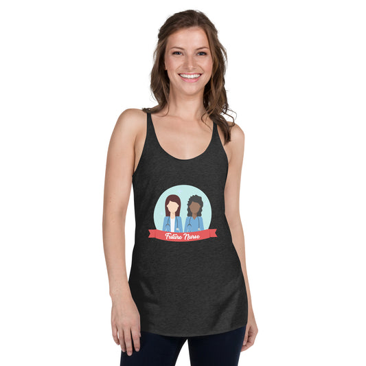 Future Nurse and not Future wife Women's Racerback Tank
