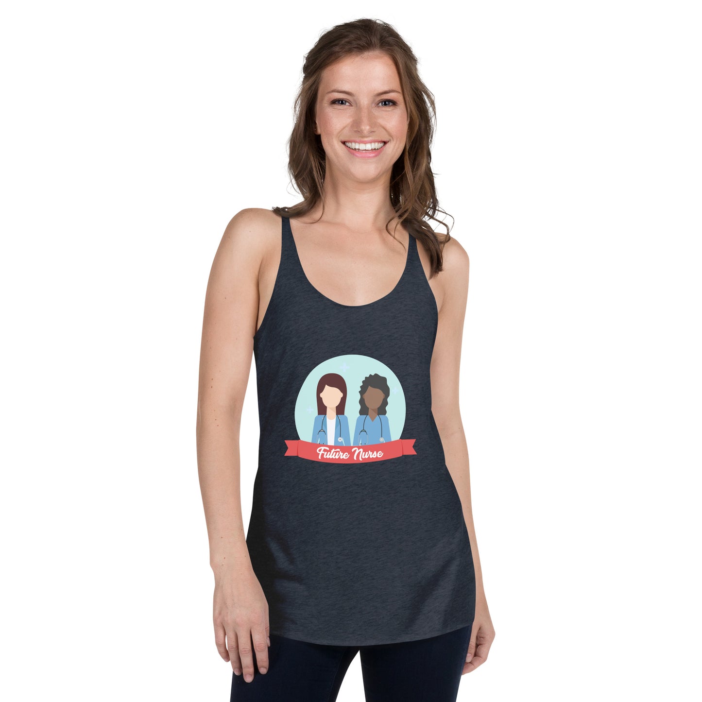 Future Nurse and not Future wife Women's Racerback Tank